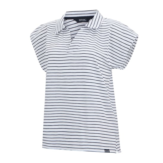 Regatta Dames/Dames Lorana T-Shirt (Wit, Marine) - Image 3