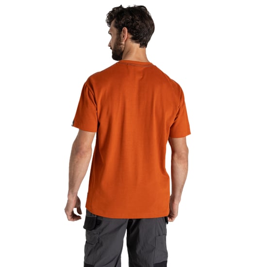 Craghoppers Mens Batley Work T-Shirt (Potters Clay) - Image 2