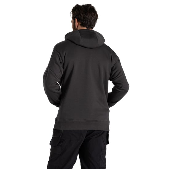 Craghoppers Mens Workwear Oulston Hoodie (Kolgrått) - Image 2