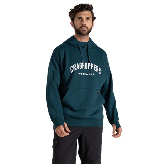 Craghoppers Mens Workwear Oulston Hoodie (Mörk Aegean Blue) - Image 3