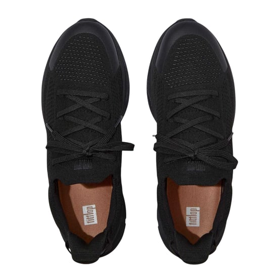 FitFlop Gebreide Unisex Adult Vitamin FFX Trainers (Zwart) - Image 3