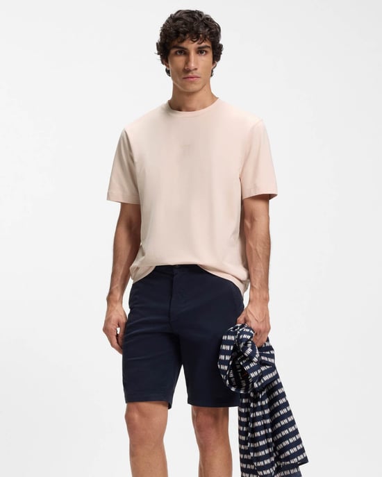 TChup Crew Neck T-Shirt in Peach - Image 4
