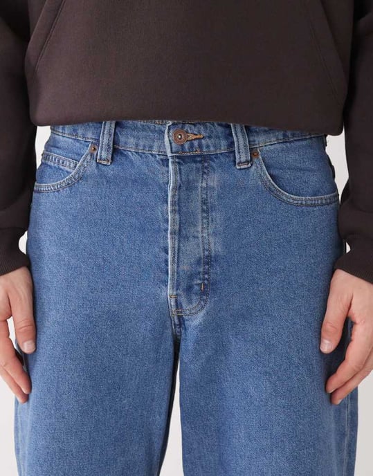 Dickies thomasville relaxed fit denim jeans in classic blue - Image 4