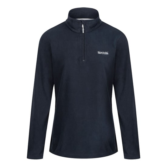 Regatta Womens/Ladies Sweetheart Quarter Zip Fleece Top (Navy) - Image 1