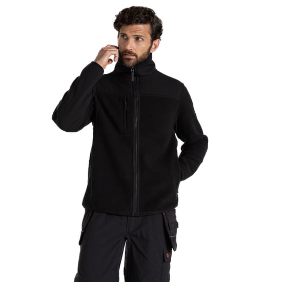Craghoppers Heren Morley Fleece Jas (Zwart) - Image 3