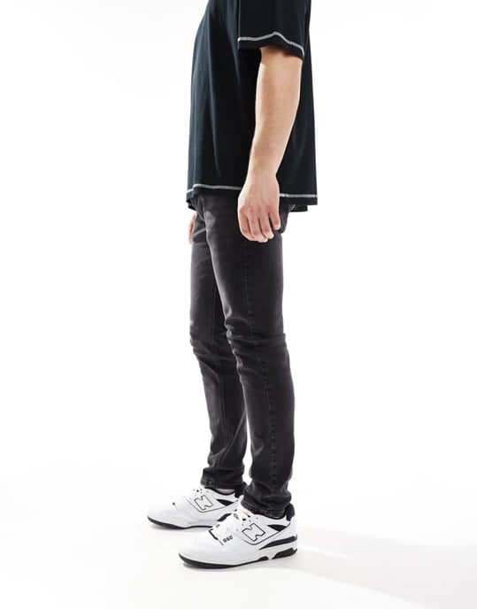 French Connection skinny fit jeans in black - Image 3