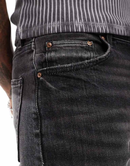 ASOS DESIGN skinny jeans in black - Image 3