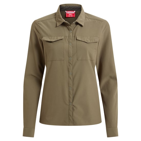 Craghoppers Dames/Dames NosiLife Pro III shirt met lange mouwen (Wilde olijf) - Image 1