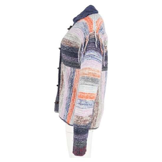 Acne Studios Karya Mouliné randig kofta i flerfärgad ull - Image 5
