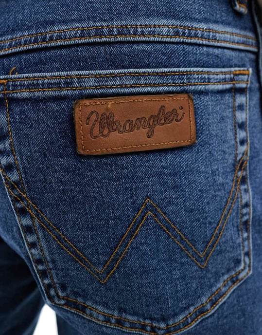 Wrangler Texas slim fit jeans in mid wash - Image 3