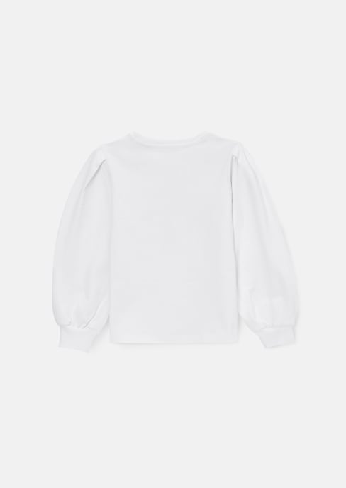 Gigi White Sequin Wish T Shirt - Image 3