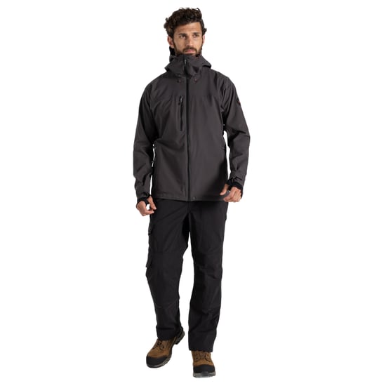 Craghoppers Herrjacka Richmond Stretch Vattentät (Kolgrått) - Image 3