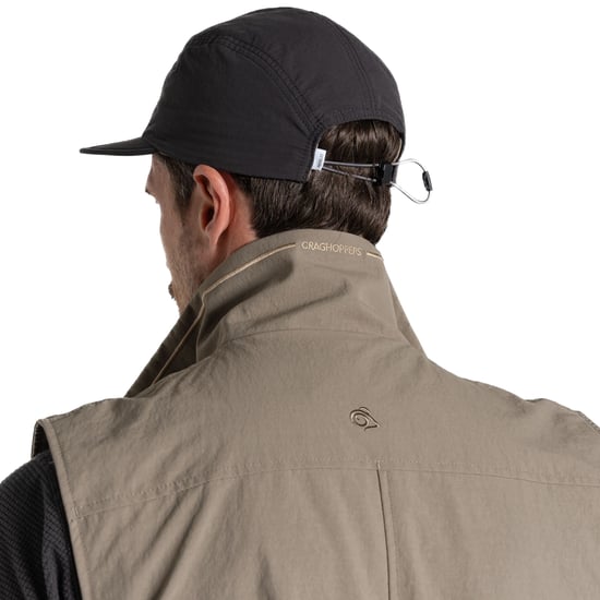 Craghoppers Nosilife II Packable Keps (Svart Peppar) - Image 2