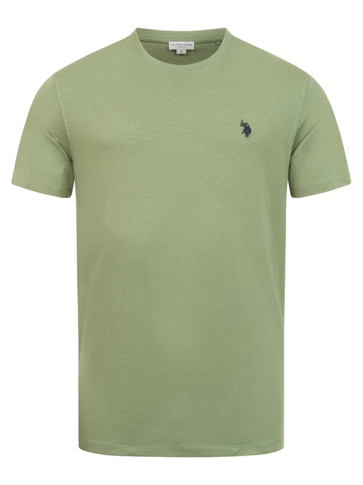U.S. Polo Assn. heren basic T-shirt van 100% katoen - Image 1
