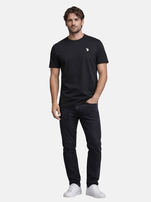 U.S. Polo Assn. heren basic T-shirt van 100% katoen - Image 3