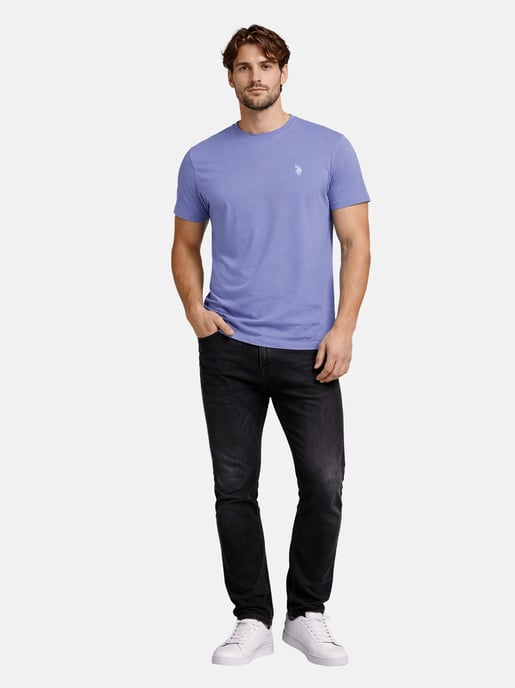 U.S. Polo Assn. heren basic T-shirt van 100% katoen - Image 3