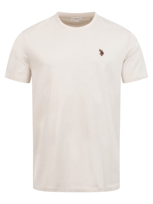 U.S. Polo Assn. heren basic T-shirt van 100% katoen - Image 1