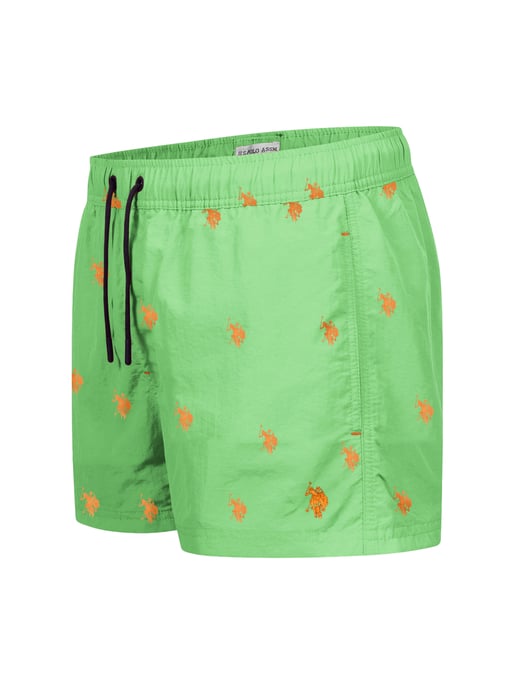 U.S. Polo Assn. heren zwemshort met allover logo design - Image 2