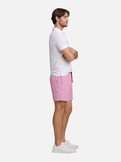 U.S. Polo Assn. heren zwemshort met allover logo design - Image 6