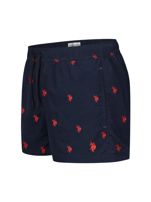 U.S. Polo Assn. heren zwemshort met allover logo design - Image 2