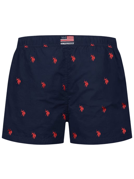 U.S. Polo Assn. heren zwemshort met allover logo design - Image 3