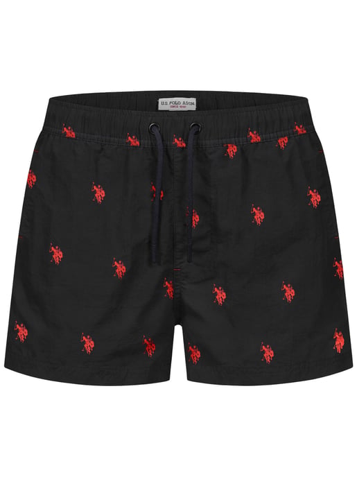 U.S. Polo Assn. heren zwemshort met allover logo design - Image 1