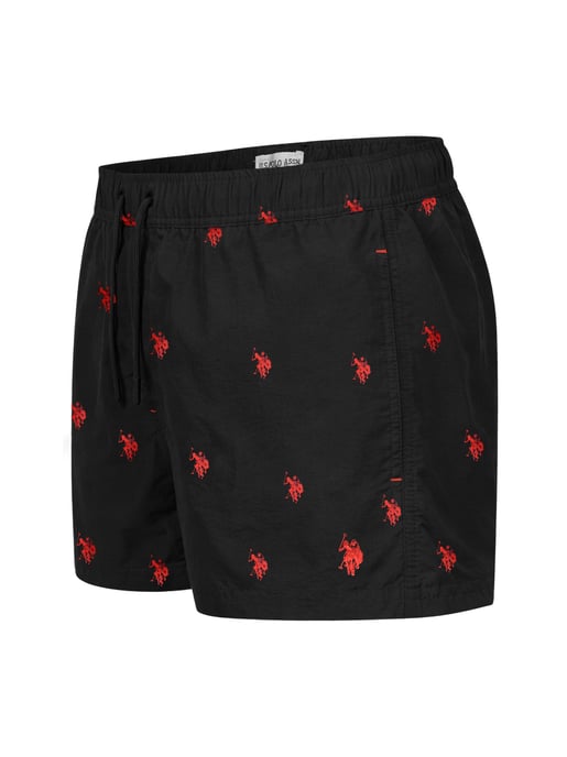 U.S. Polo Assn. heren zwemshort met allover logo design - Image 2