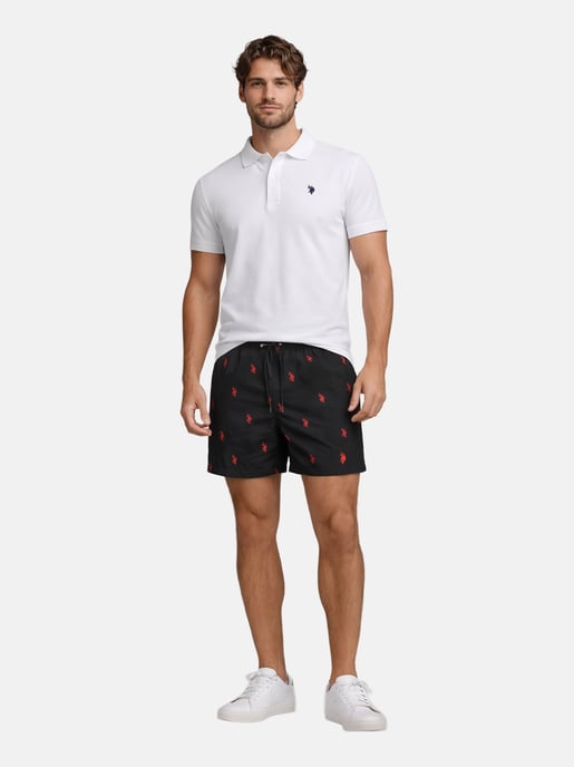 U.S. Polo Assn. heren zwemshort met allover logo design - Image 5