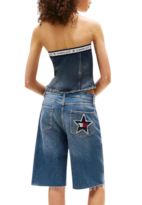 Denim Tube Top Logoband - Image 3