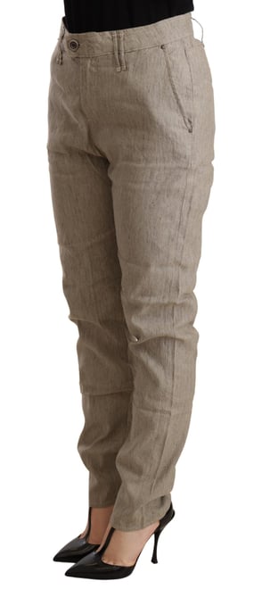 Cycle Linnen Katoenen Broek Relaxed Fit - Image 2