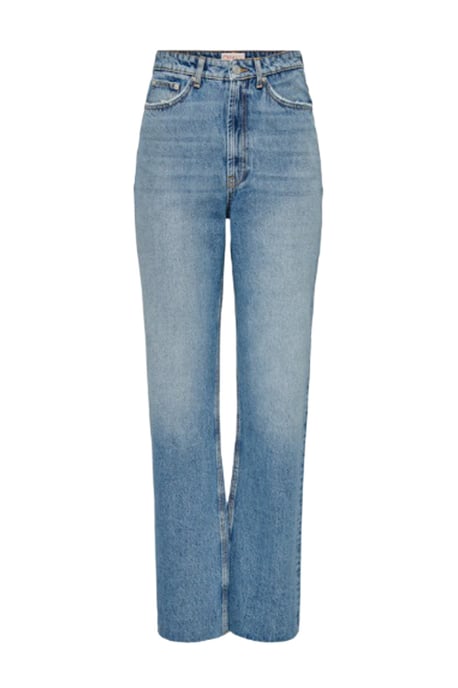 High Waist Straight Leg Jeans - Image 1