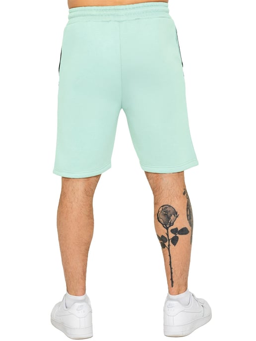Kruze | Heren fleece shorts met tape - Image 3