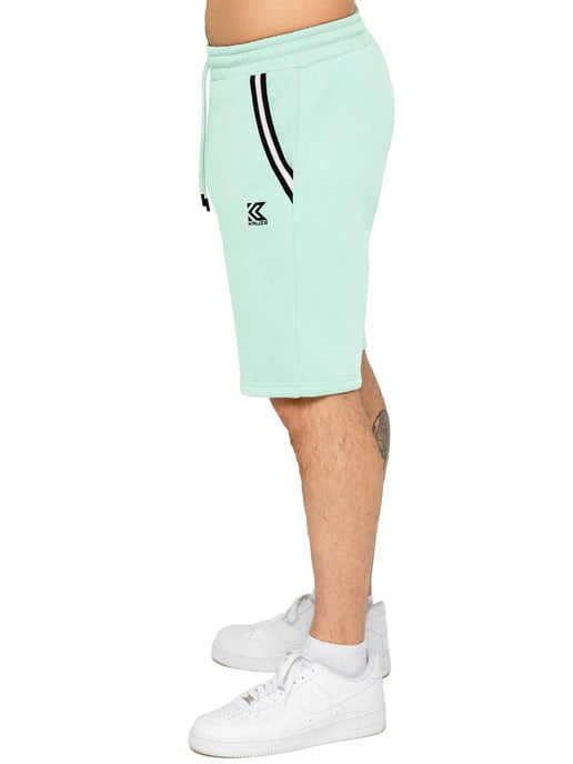 Kruze | Heren fleece shorts met tape - Image 4