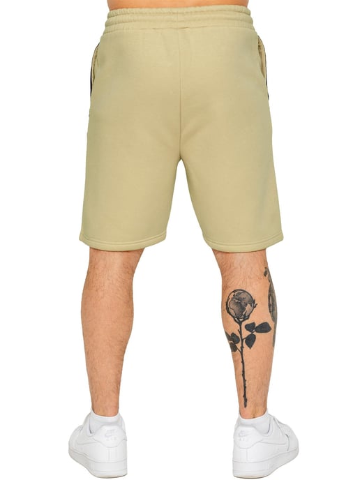 Kruze | Heren fleece shorts met tape - Image 3