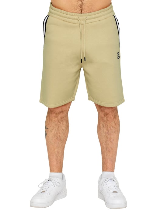 Kruze | Heren fleece shorts met tape - Image 4