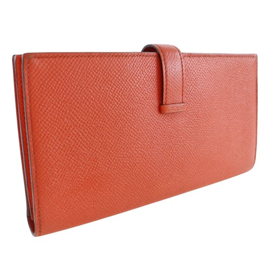 Pre-owned Epsom Bearn Soufflet Wallet - Image 2