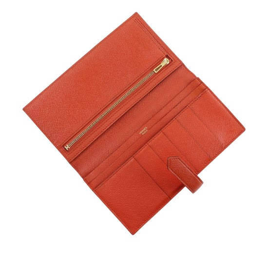 Pre-owned Epsom Bearn Soufflet Wallet - Image 4