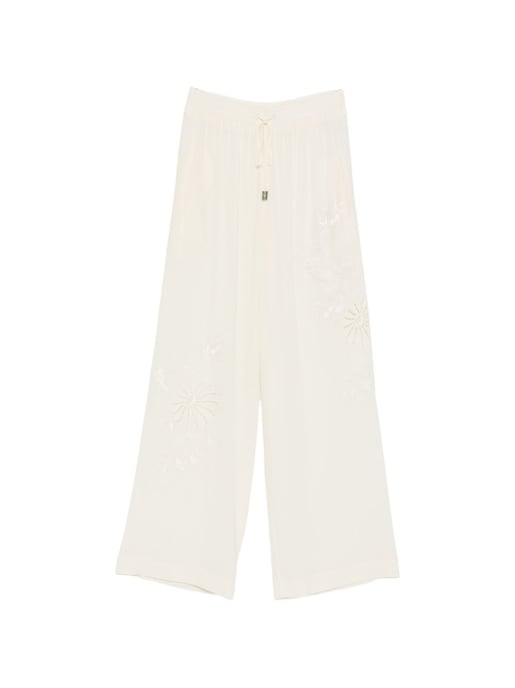 Silk Pajama Trousers - Image 2