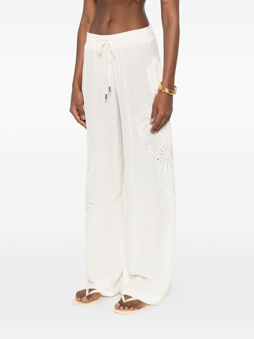 Silk Pajama Trousers - Image 3