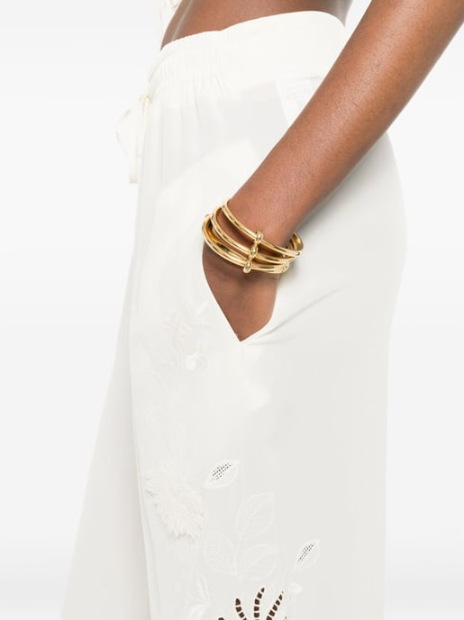 Silk Pajama Trousers - Image 4