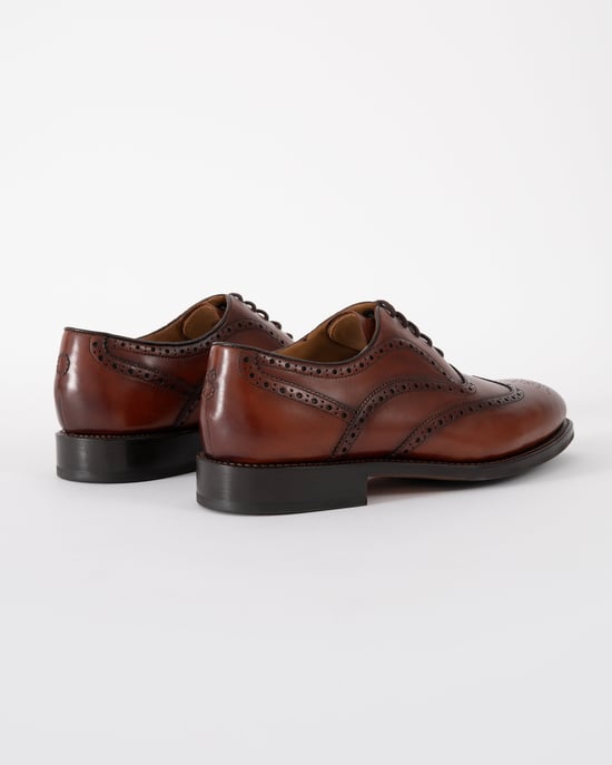 Hunstanton Oxford Shoes in Brown - Image 4