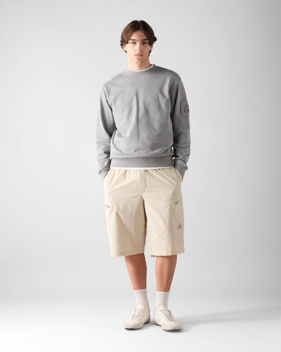 Hartsfield Crew Neck Sweatshirt in Grey - Image 1