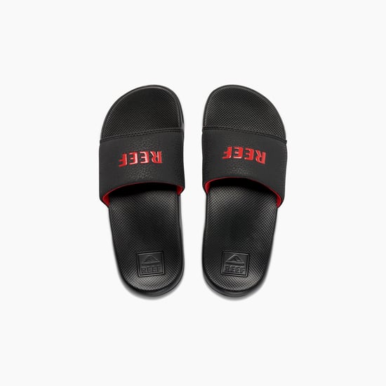 Reef Kids One Slide Reef Black/Red - Image 2