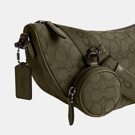 Hall Soft Sling Bag In Signature Jacquard - Image 6