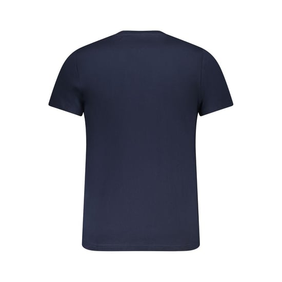 Tommy Hilfiger Blue Cotton Men T-Shirt - Image 2