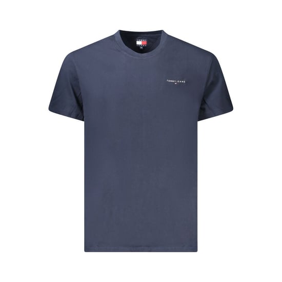 Tommy Hilfiger Blue Cotton Men's T-Shirt - Image 1