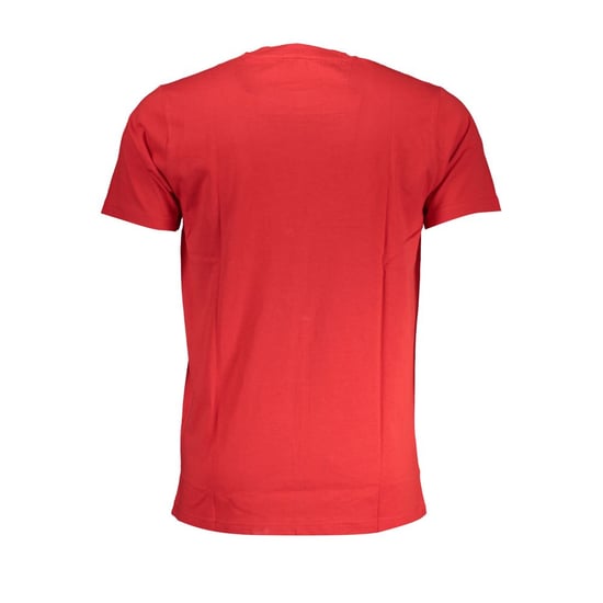 Cavalli Class Röd Bomull Herr T-Shirt - Image 2