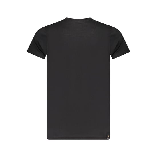 Accademia Militare Svart Bomull T-shirt för Män - Image 2