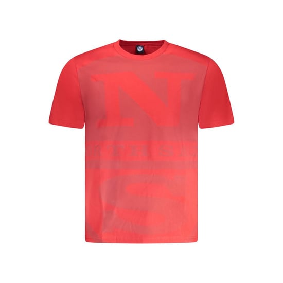 North Sails Rode Katoenen Heren T-Shirt - Image 2