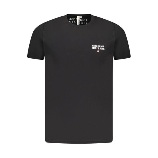 Accademia Militare Svart Bomulls T-shirt för Män - Image 1
